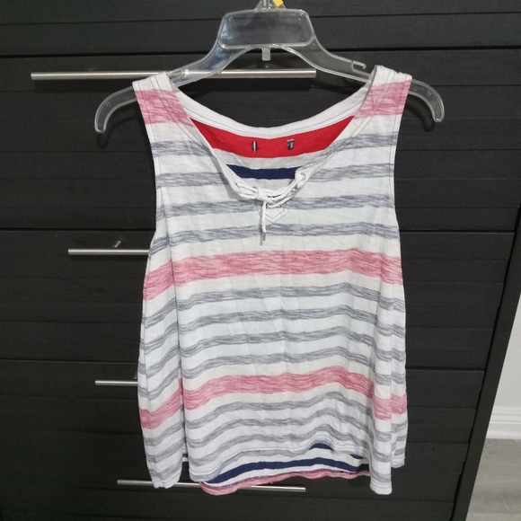 Striped Sleeveless Top - Picture 2 of 2